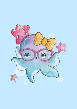 Cute octopus