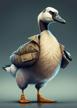 duck cute animal