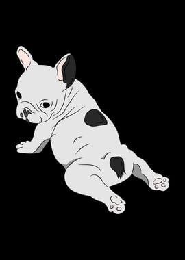 French Bulldog Yoga Pose T