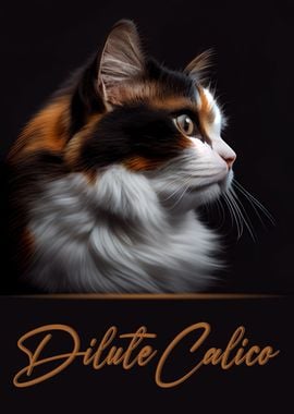 Dilute Calico Portrait