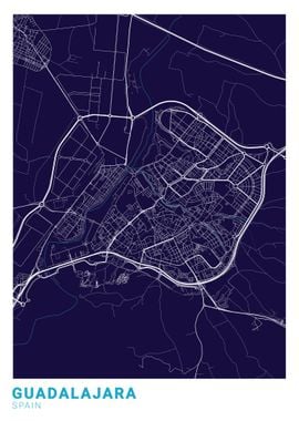 Guadalajara City Map