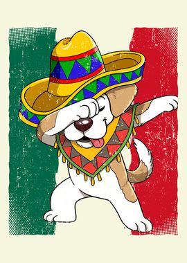 Dabbing Mexican Dog