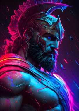 Roman Warrior Neon