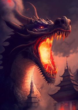 Angry Dragon porttrait