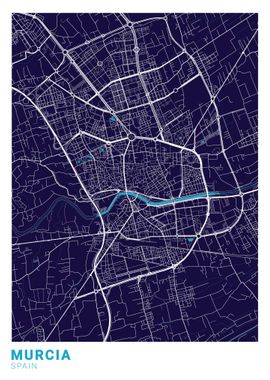 Murcia City Map