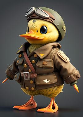 duck cute animal