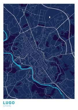 Lugo City Map