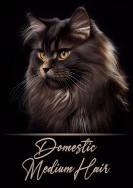 Domestic Medium Hair