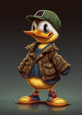 duck cute animal