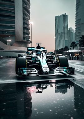 F1 MercedesBenz in Dubai