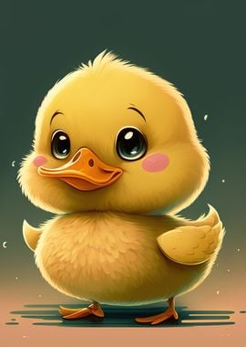 duck cute animal