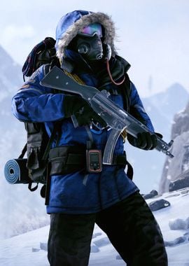 Arctic Suit' Poster, picture, metal print, paint by RustGame