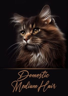 Domestic Medium Hair