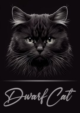 Dwarf Cat Portrait