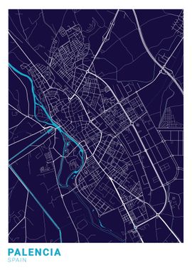 Palencia City Map