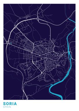 Soria City Map