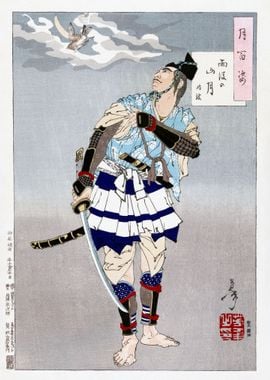 Japanese Samurai Tsukioka