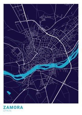 Zamora City Map