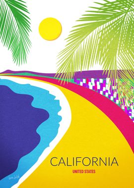 Travel Poster California