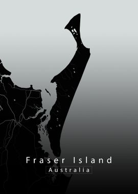 Fraser Island Map