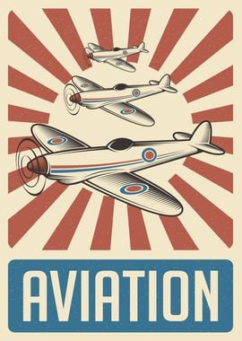 Aviation Pop Art