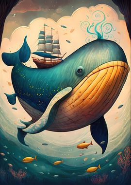 Whale Fanciful