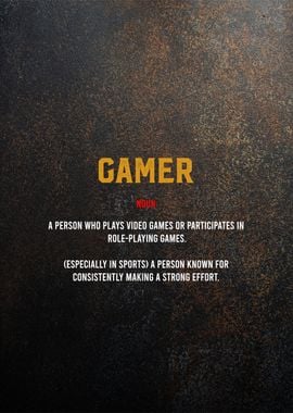 gamer definition