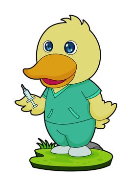 Duck Nurse Syringe