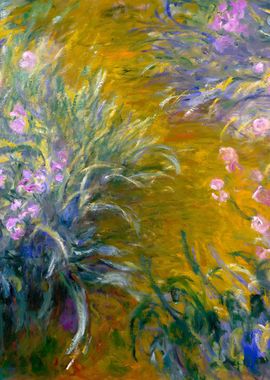 Claude Monet The Irises