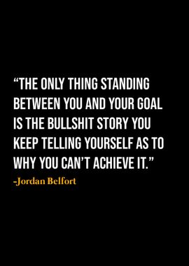 Jordan Belfort Quote 