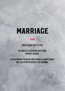 marriage