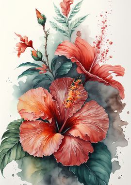 Flowers Watercolor