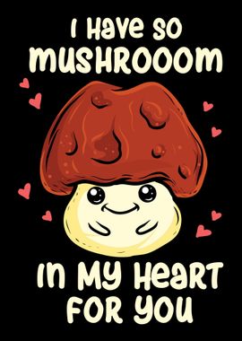 Mushroom Funny Vegan Fun