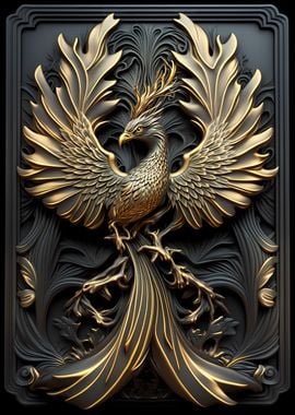 Queen Phoenix Art Deco