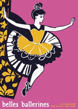 Belles Ballerine Poster