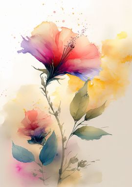 Flowers Watercolor