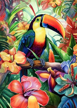 Exotic Jungle Wall Art