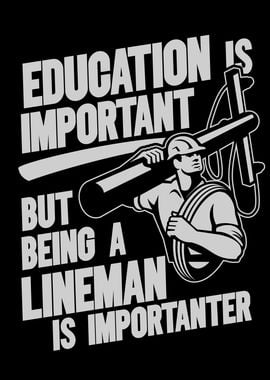 Retro Vintage Linemen