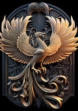 King Phoenix Art Deco