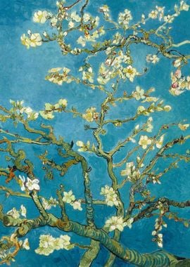 Almond blossom 1890 Gogh