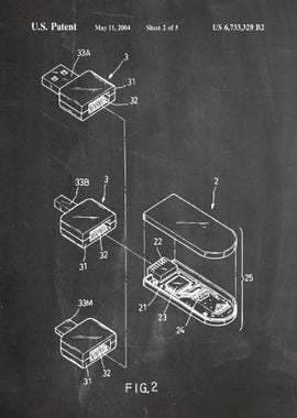 USB harddrive patent