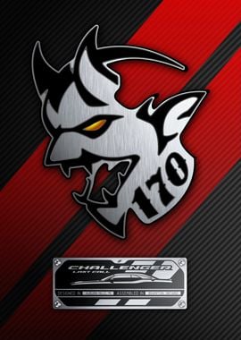 DEMON 170 BADGE