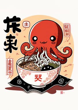 Octopus Ramen