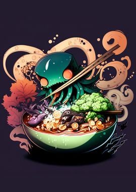 Octopus Ramen