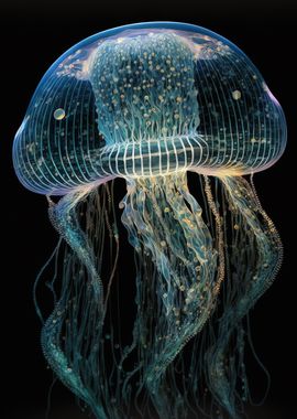 neon jellyfish