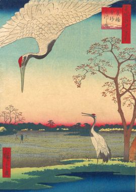 Minowa Kanasugi Hiroshige