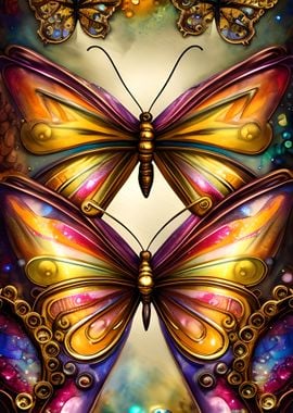 Butterfly in Steampunk