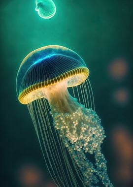 neon jellyfish