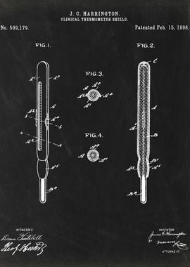 Clinical Thermometer Shiel