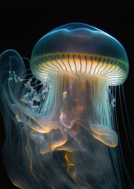 neon jellyfish